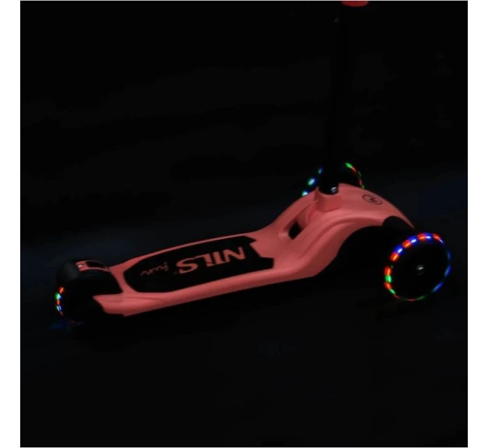 Dětská koloběžka NILS LED růžová model 21332837 - Nils Extreme Dětská koloběžka NILS LED růžová model 21332837 - Nils Extreme
