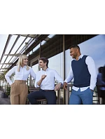 Halenka s dlouhým rukávem, vzor rybí kost 11. white model 22475989 - Russell Athletic Halenka s dlouhým rukávem, vzor rybí kost 11. white model 22475989 - Russell Athletic