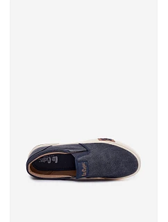 Pánské tenisky Slip On Lee Cooper LCW-26-02-4088 tmavě modré