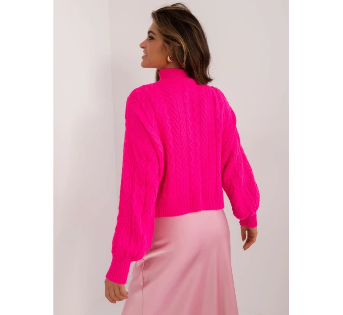 Svetr BA SW 0827.25 fluo růžový Svetr BA SW 0827.25 fluo růžový