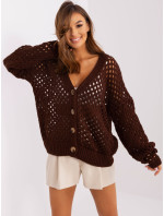 Sweter BA SW 9009.26P ciemny brązowy