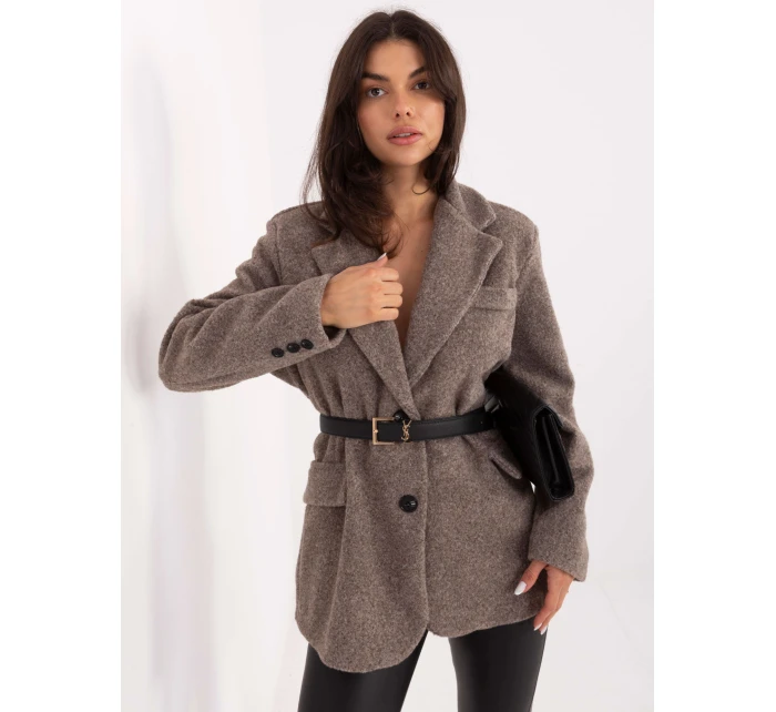 Kabát IT CZ FL7696.16 tmavě lila