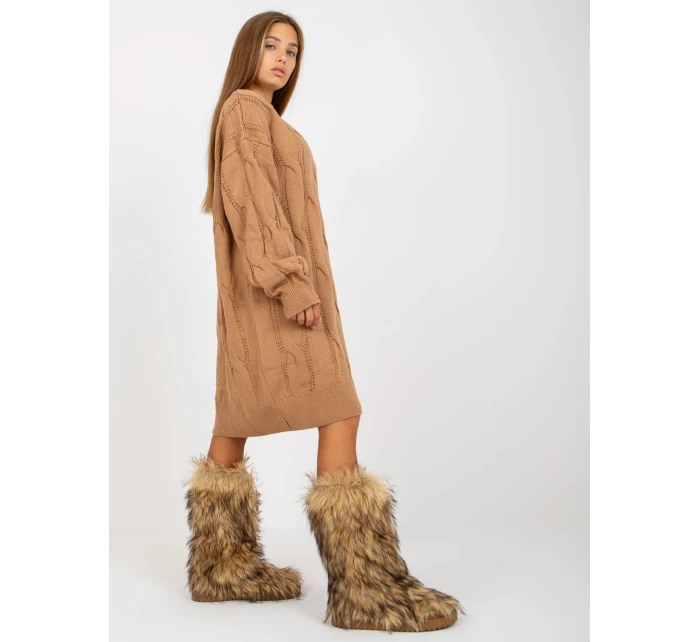 Dámský svetr LC SW 0297 velbloud