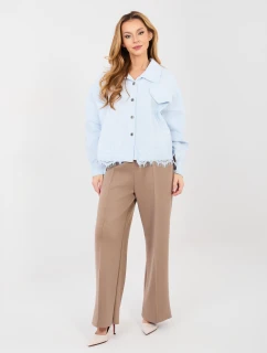 Spodnie MI SP model 21944660 ciemny bezowy - FPrice