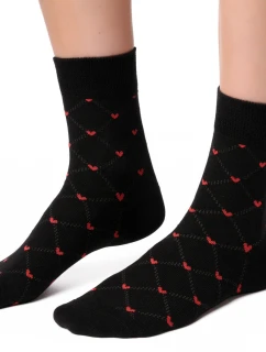 Dámské vzorované ponožky 099