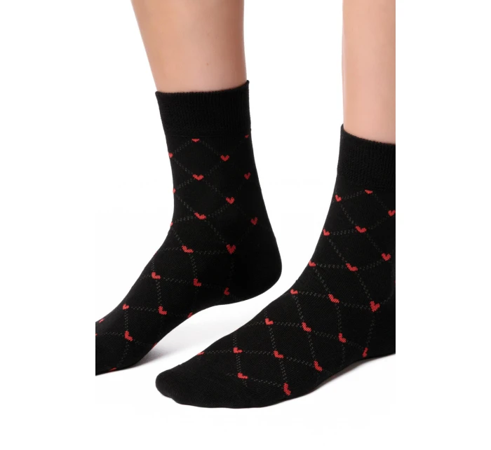 Dámské vzorované ponožky model 15021211 - Steven