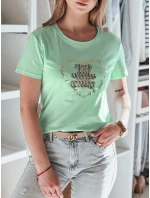dámské tričko s medvídkem mint Dstreet model 21984287 - FashionStreet