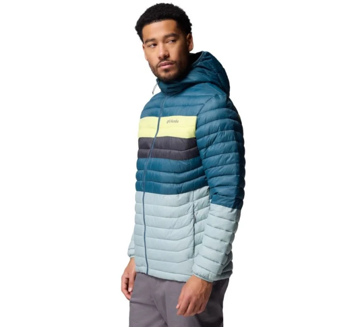 Columbia Powder Pass Bunda s kapucí 2134131461 Blue L