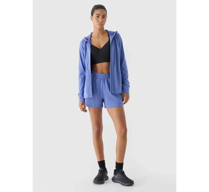 Dámské rychleschnoucí tréninkové šortky model 21719614 dámské - 4F Dámské rychleschnoucí tréninkové šortky model 21719614 dámské - 4F