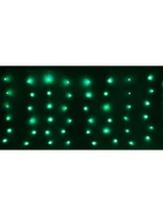 VÁNOČNÍ STROMEK SVĚTLA VENKOVNÍ / VNITŘNÍ SVĚTELNÝ ZÁVĚS 240 VEDL 600X60CM S DÁLKOVÝM OVLÁDÁNÍM RGB BARVA