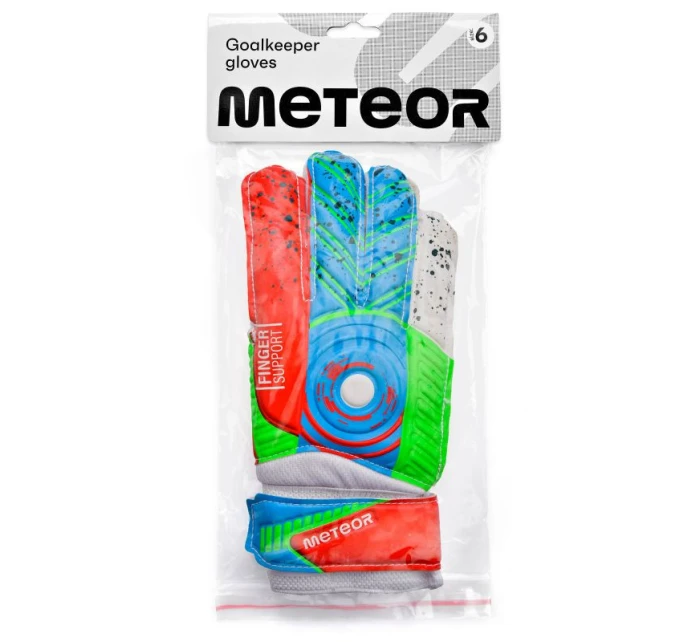 Brankářské rukavice model 21340387 9 bílé - Meteor