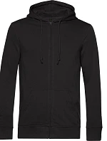 B&C Inspire Zipped Hood_° Pánská mikina s kapucí 01.U35B black pure