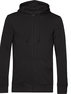 B&C Inspire Zipped Pánská mikina s kapucí black pure model 22483733