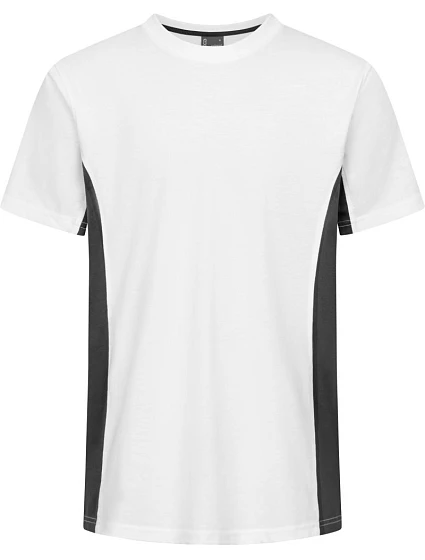 Promodoro 3590 Unisex kontrastní pracovní tričko - EXCD 40.3590 white/charcoal Promodoro 3590 Unisex kontrastní pracovní tričko - EXCD 40.3590 white/charcoal