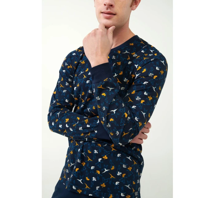 Pyžamo s potiskem model 20517435 - Vamp Pyžamo s potiskem model 20517435 - Vamp