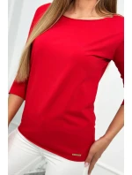 Halenka ležérní červená Halenka ležérní červená