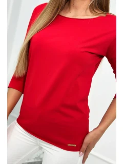 Halenka ležérní červená