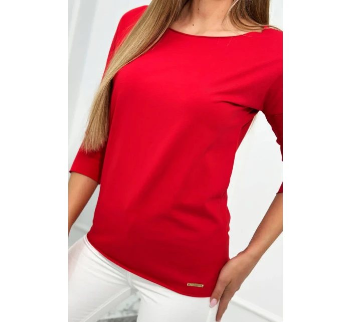 Halenka ležérní červená Halenka ležérní červená