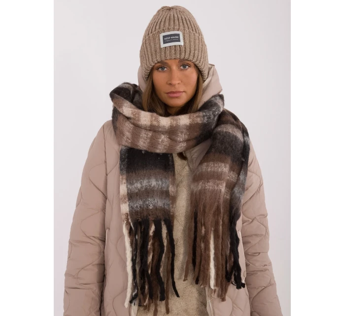 Szalik AT SZ model 20497680 brązowy - FPrice