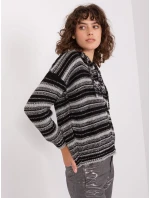 Jumper BA SW 8000.56P šedý černý