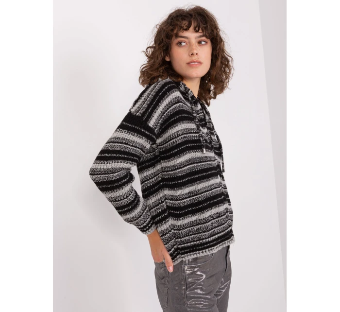 Jumper BA SW 8000.56P šedý černý