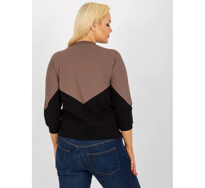 Halenka RV BZ model 18018936 hnědá - FPrice Halenka RV BZ model 18018936 hnědá - FPrice