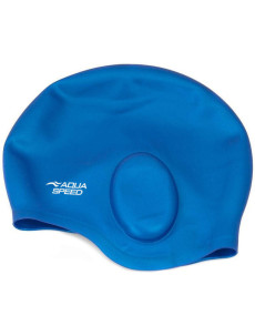 AQUA SPEED Plavecká čepice na uši Ear Cap Blue