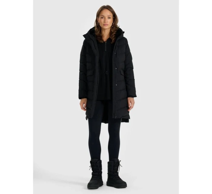 Dámský kabát s přírodní výplní model 21727274 - 4F Dámský kabát s přírodní výplní model 21727274 - 4F