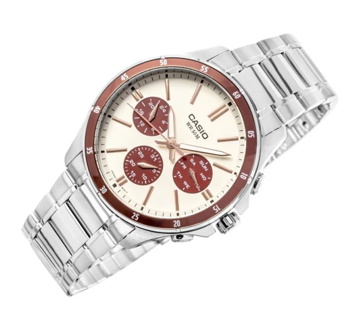 Pánské hodinky CASIO MTP-1374D-5A2 + krabice Pánské hodinky CASIO MTP-1374D-5A2 + krabice