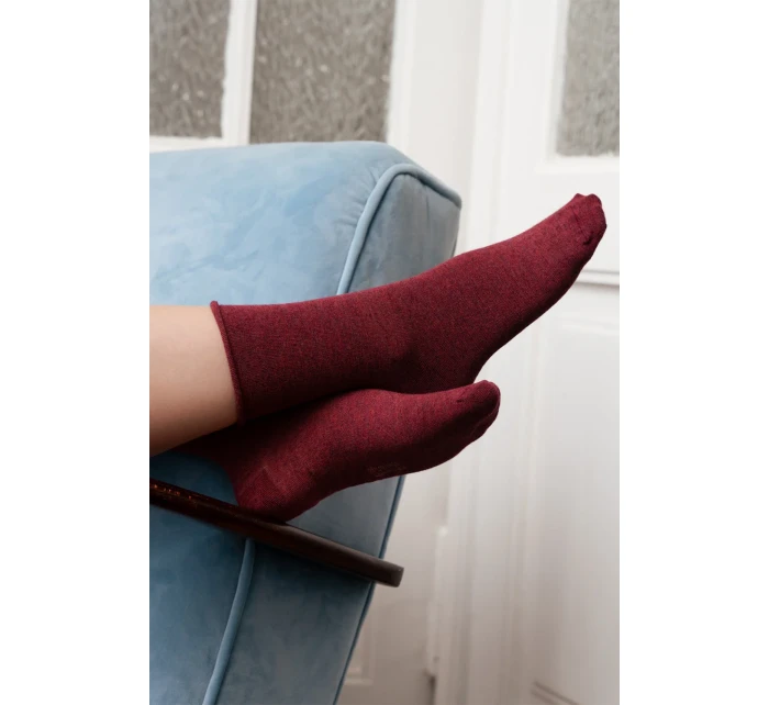 Steven 083 s kašmírem barva:kaštanová melanžová