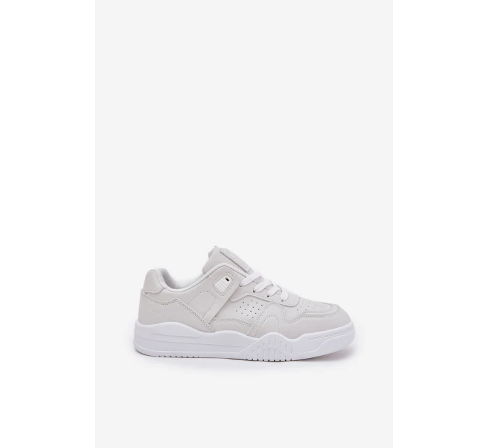 Dámské Sportovní Boty Tenisky Z Eko Kůže Bílé Telisiria Dámské Sportovní Boty Tenisky Z Eko Kůže Bílé Telisiria