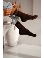 Dámské ponožky   Čokoládové model 21728610 - Milena