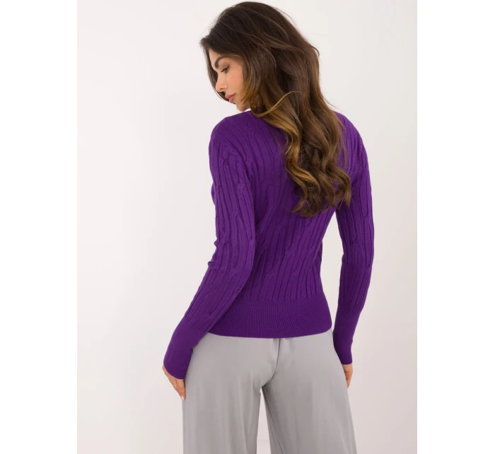 Jumper AT SW 2338 2.61 tmavě fialový Jumper AT SW 2338 2.61 tmavě fialový
