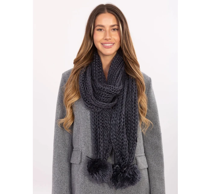 Szalik AT SZ S model 21488784 ciemny szary - FPrice