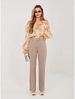 Spodnie IT SP  ciemny bezowy model 22041036 - FPrice