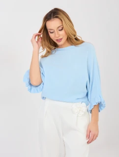 Sweter MI SW model 21937196 jasny niebieski - FPrice