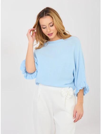 Jumper MI SW 3675.01P světle modrý