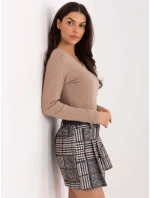 Bluzka RV BZ model 21776430 ciemny bezowy - FPrice