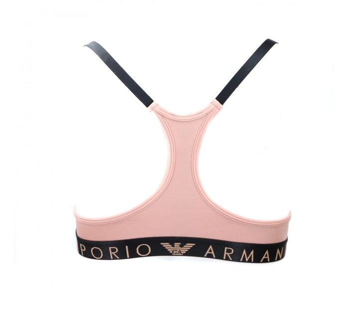 Podprsenka s kosticí  růžová  model 8071178 - Emporio Armani