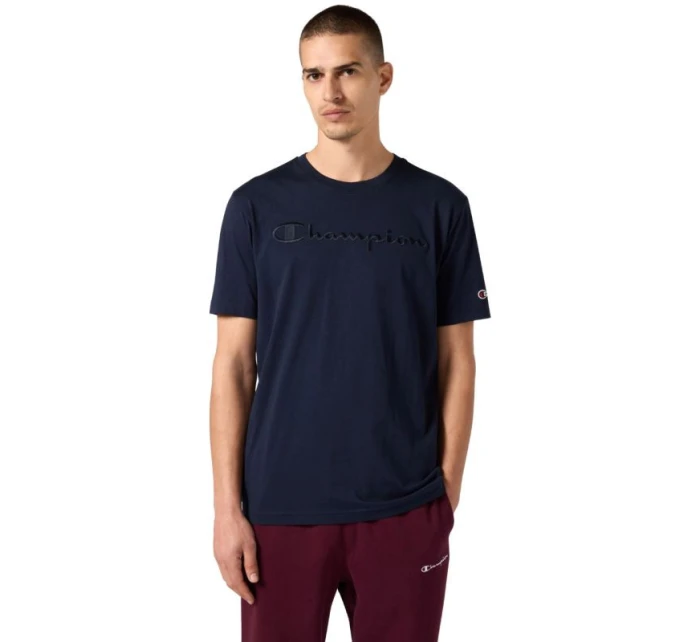 Pánské tričko SS Tee navy blue  pánské model 21479789 - CHAMPION