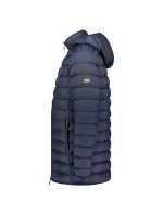 Geographical Norway pánská bunda AMIGOBADGE LONG HOOD DB NAVY MEN 233 NAVY (WY8852H/GN-MARINE)