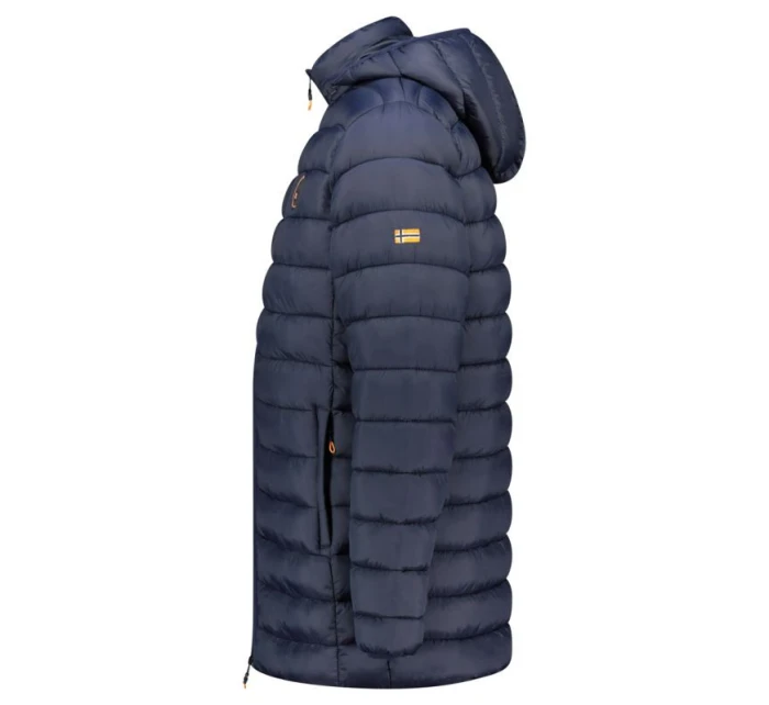 Geographical Norway pánská bunda AMIGOBADGE LONG HOOD DB NAVY MEN 233 NAVY (WY8852H/GN-MARINE)