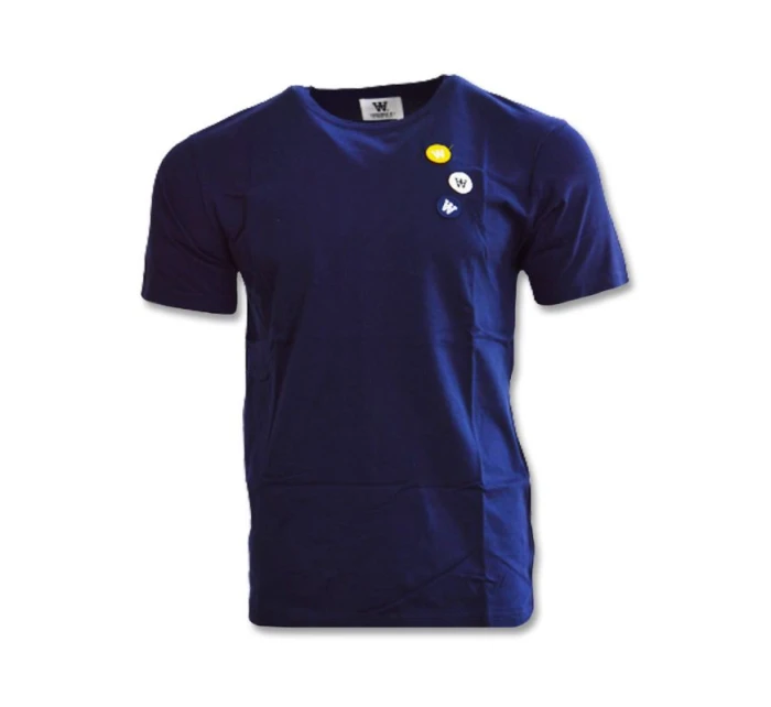 Wood Wood Ace tričko s nášivkami Navy - model 21930691