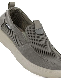 Pánské khaki polobotky Vanhorn slip-on WN32302