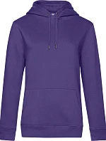 B&C QUEEN Hooded_° Dámská mikina s kapucí 01.W02Q radiant purple