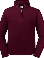 Russell Athletic 270M Mikina s 1/4 zipem "Authentic" 10.270M burgundy