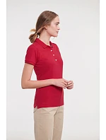 Russell Athletic 566F Dámské elastické piqué polo 10.566F fuchsia Russell Athletic 566F Dámské elastické piqué polo 10.566F fuchsia