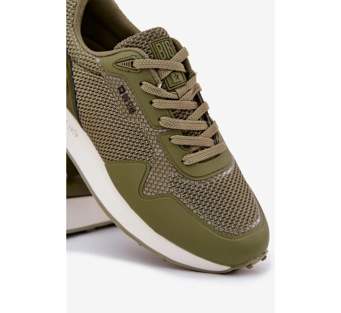 Pánské Sneakersy Na Platformě Big Star RR174360 Hi-Poly System Khaki