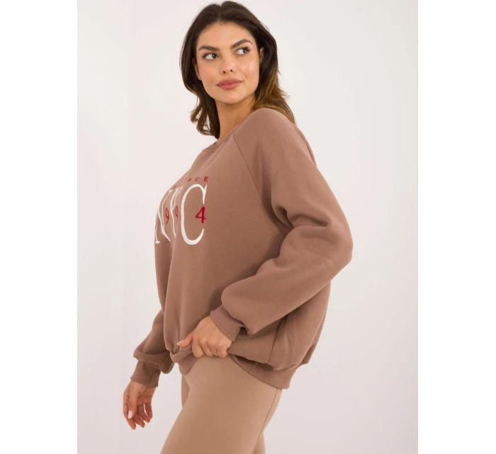 Bluza EM BL model 20493480 brązowy - FPrice Bluza EM BL model 20493480 brązowy - FPrice