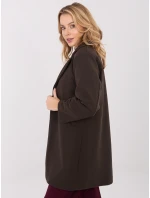 Płaszcz IT PL model 21782494 ciemny brązowy - FPrice Płaszcz IT PL model 21782494 ciemny brązowy - FPrice